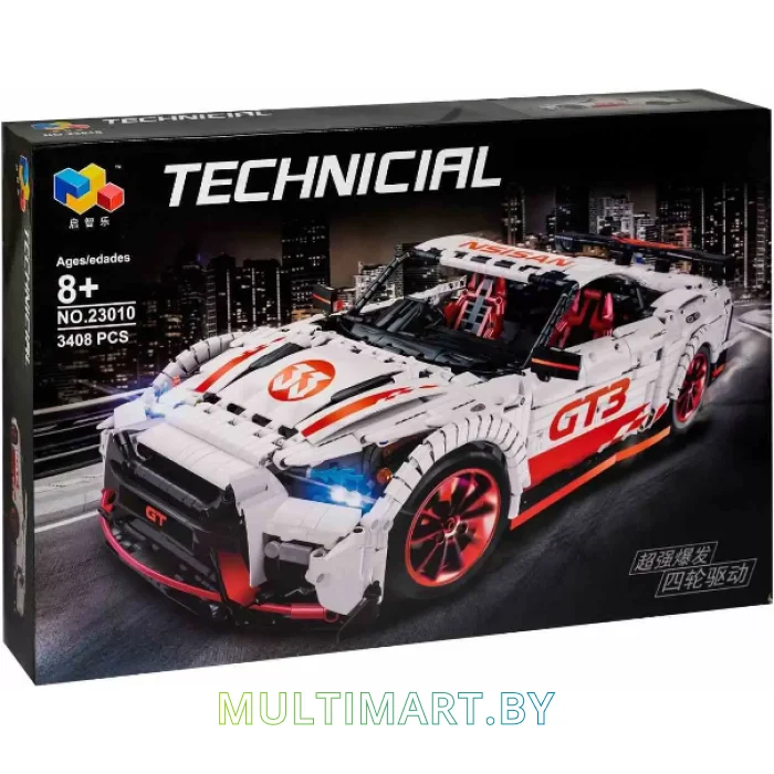 Конструктор Jisi Bricks 23010 Nissan GT-R R35